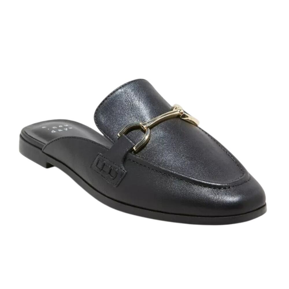 A New Day Women's Sandy Mule Flats with Memory Foam Insole Size 11